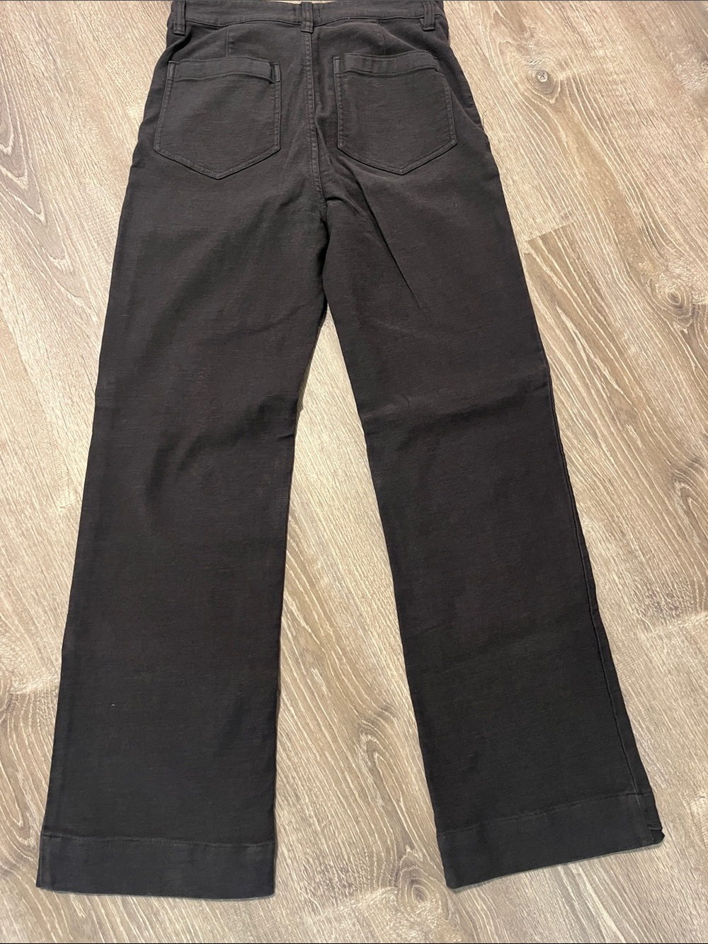 WEEKEND SALE! Faherty Terry Patch Pocket Pants-27-Gray - Picture 5 of 6